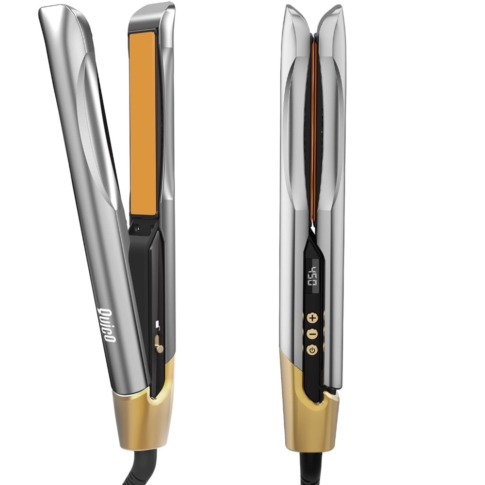 NIB Negative Ionic Flat Iron Straighten/Curl